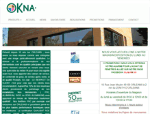 Tablet Screenshot of okna-france.com